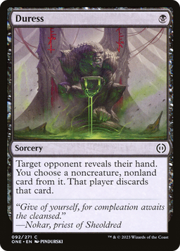 Duress (ONE-092) - Phyrexia: All Will Be One