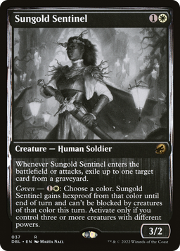 Sungold Sentinel (DBL-037) - Innistrad: Double Feature