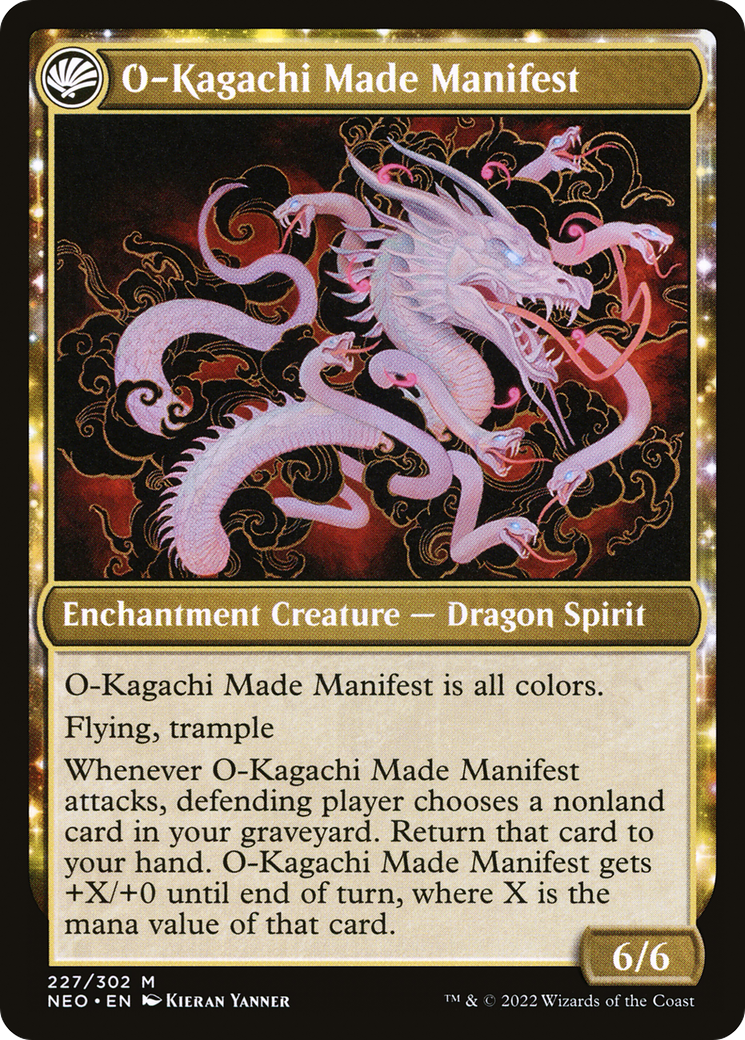 The Kami War (NEO-227) - Kamigawa: Neon Dynasty: (fandfc, enchantment)