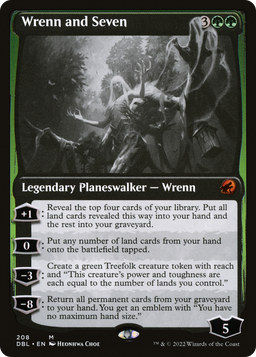 Wrenn and Seven (DBL-208) - Innistrad: Double Feature Foil