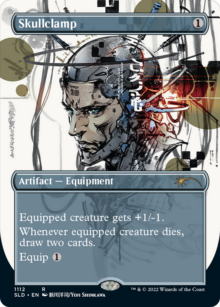 Skullclamp (Borderless) (SLD-1112) - Secret Lair Drop