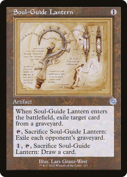 Soul-Guide Lantern (Schematic) (BRR-117) - The Brothers' War Retro Artifacts Foil