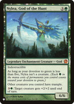 Nylea, God of the Hunt (LIST-166/249) - The List: (enchantment)