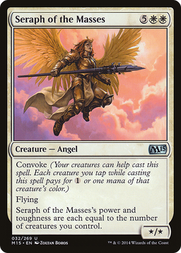 Seraph of the Masses (M15-032) - Magic 2015 Foil