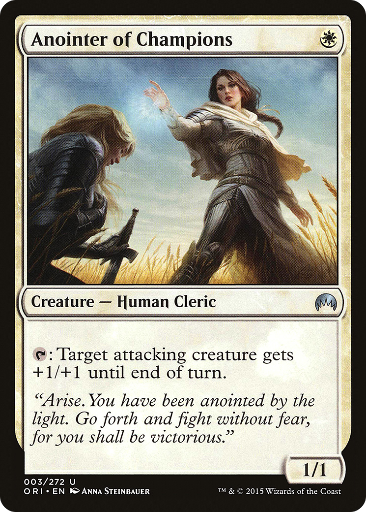 Anointer of Champions (ORI-003) - Magic Origins