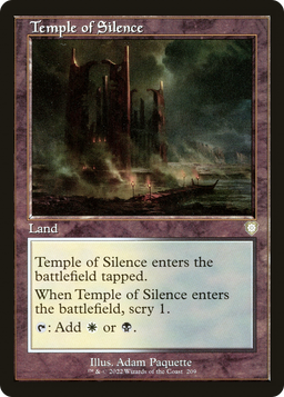 Temple of Silence (Retro Frame) (BRC-209) - The Brothers' War Commander