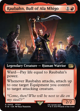 Raubahn, Bull of Ala Mhigo (Extended Art) (FIN-465) - FINAL FANTASY: (Extended Art)