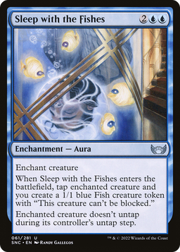 Sleep with the Fishes (SNC-061) - Streets of New Capenna Foil