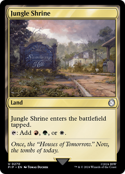 Jungle Shrine (PIP-270) - Fallout Foil