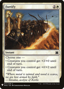 Fortify (LIST-MM2-17) - The List