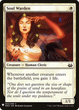 Soul Warden (LIST-024) - The List