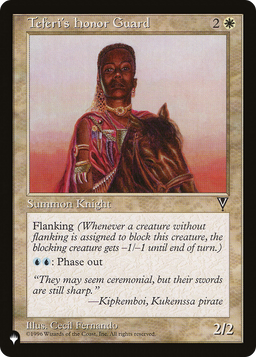 Teferi's Honor Guard (LIST-) - The List