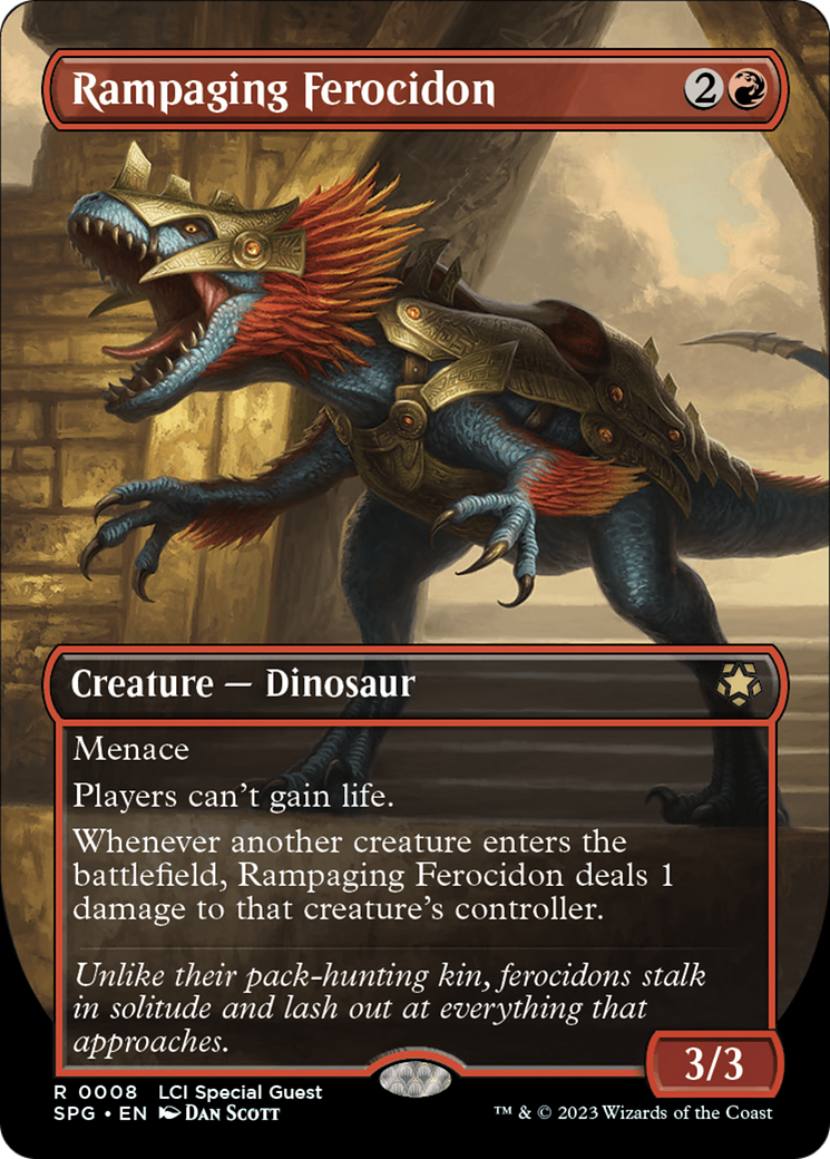 Rampaging Ferocidon (Borderless) (SPG-008) - Special Guests