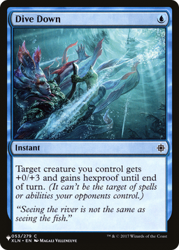 Dive Down (LIST-XLN-53) - The List