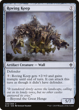 Roving Keep (ELD-228) - Throne of Eldraine Foil