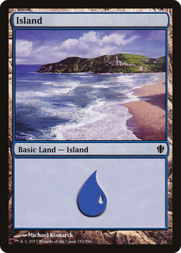 Island (343) (C13-343) - Commander 2013
