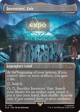 Inventors' Fair (SLD-1735) - Secret Lair Drop (Borderless) Foil