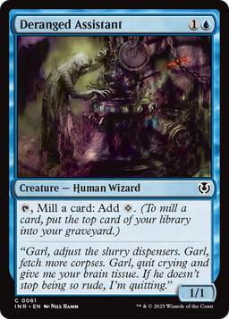 Deranged Assistant (INR-061) - Innistrad Remastered Foil