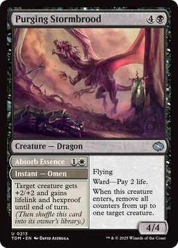 Purging Stormbrood (TDM-213) - Tarkir: Dragonstorm