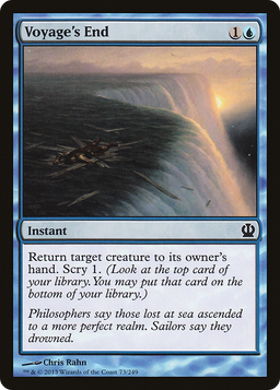 Voyage's End (THS-073) - Theros Foil