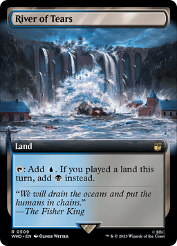 River of Tears (Extended Art) (WHO-509) - Doctor Who: (Extended Art) Foil