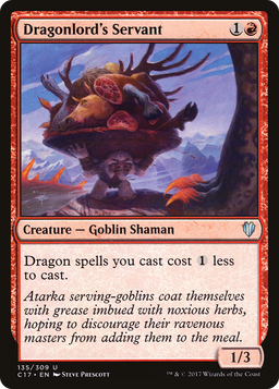 Dragonlord's Servant (C17-135) - Commander 2017