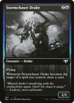 Stormchaser Drake (DBL-349) - Innistrad: Double Feature Foil