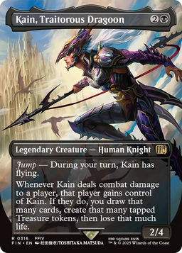 Kain, Traitorous Dragoon (Borderless) (FIN-316) - FINAL FANTASY