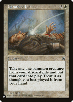 Breath of Life (LIST-POR-10) - The List