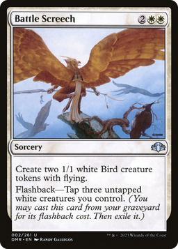 Battle Screech (DMR-002) - Dominaria Remastered Foil