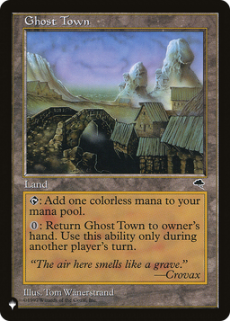 Ghost Town (LIST-) - The List