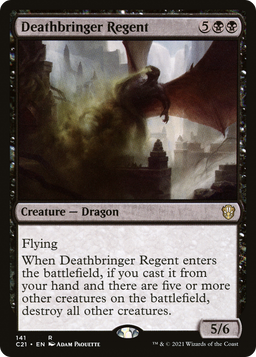 Deathbringer Regent (C21-141) - Commander 2021