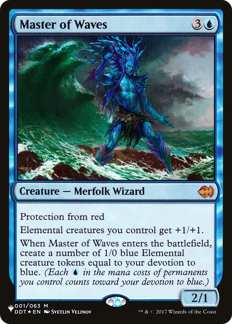 Master of Waves (LIST-DDT-1) - The List