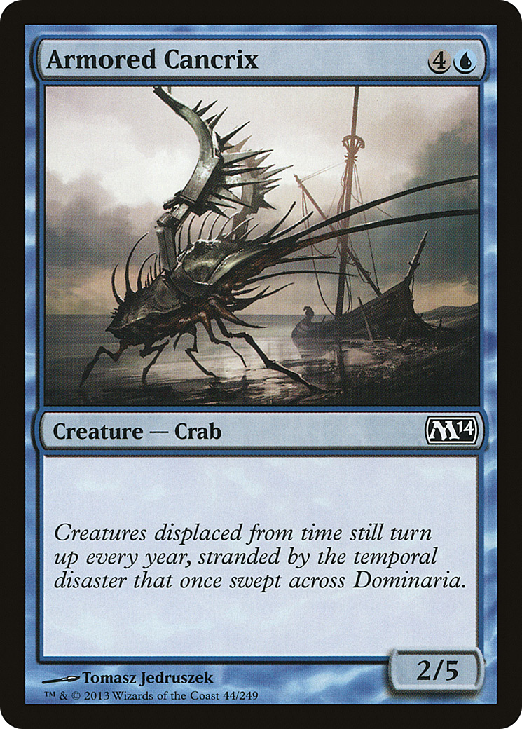 Armored Cancrix (M14-044) - Magic 2014 Foil