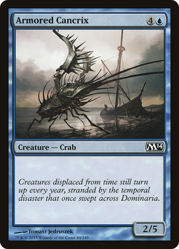 Armored Cancrix (M14-044) - Magic 2014 Foil