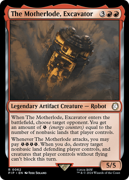 The Motherlode, Excavator (PIP-062) - Fallout Foil