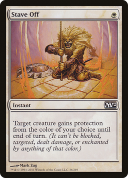 Stave Off (M12-036) - Magic 2012 Foil