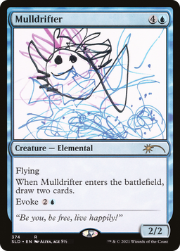 Mulldrifter (374) (SLD-374) - Secret Lair Drop Foil