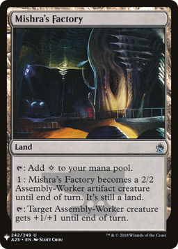 Mishra's Factory (A25) (LIST-A25-242) - The List