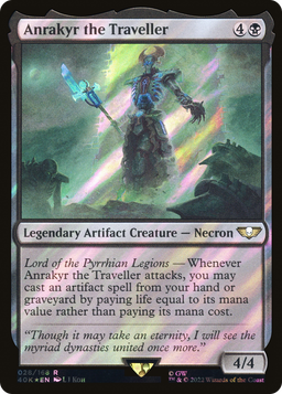 Anrakyr the Traveller (Surge Foil) (40K-028) - Warhammer 40,000 Commander Foil