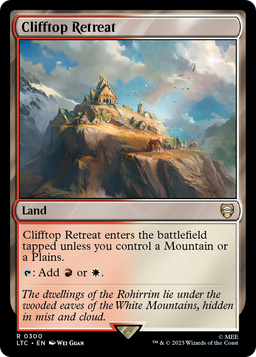 Clifftop Retreat (LTC-300) - Tales of Middle-earth Commander