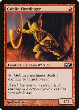 Goblin Fireslinger (M12-139) - Magic 2012 Foil
