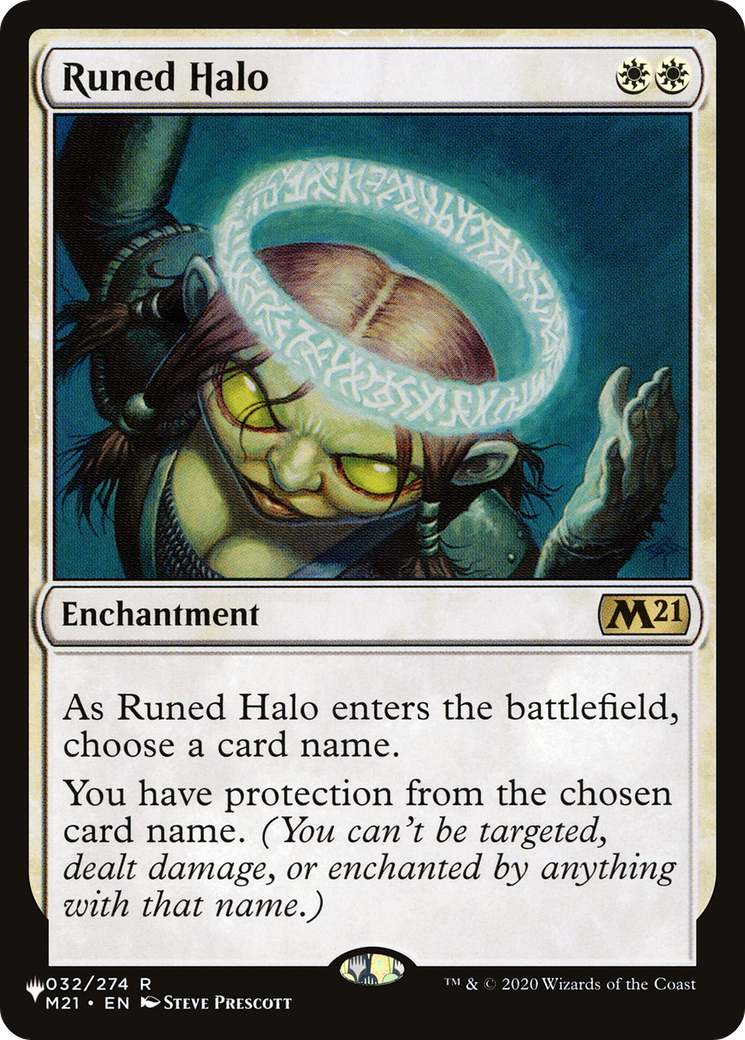 Runed Halo (LIST-032/274) - The List