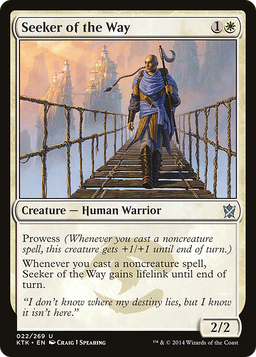 Seeker of the Way (KTK-022) - Khans of Tarkir
