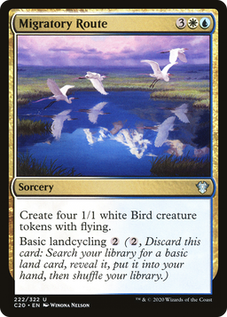 Migratory Route (C20-222) - Commander 2020