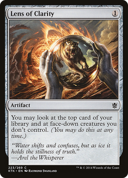Lens of Clarity (KTK-223) - Khans of Tarkir