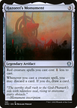 Hazoret's Monument (DMC-183) - Dominaria United Commander
