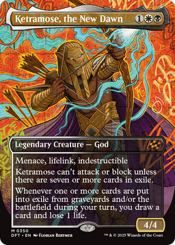 Ketramose, the New Dawn (Borderless) (DFT-350) - Aetherdrift