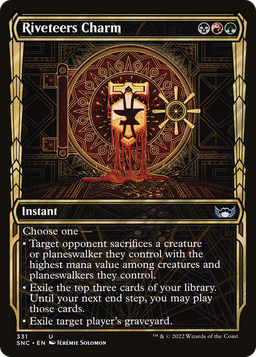 Riveteers Charm (Showcase) (SNC-331) - Streets of New Capenna: (Showcase) Foil