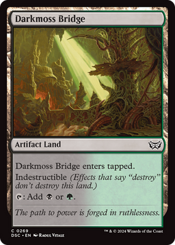 Darkmoss Bridge (DSC-269) - Duskmourn: House of Horror Commander